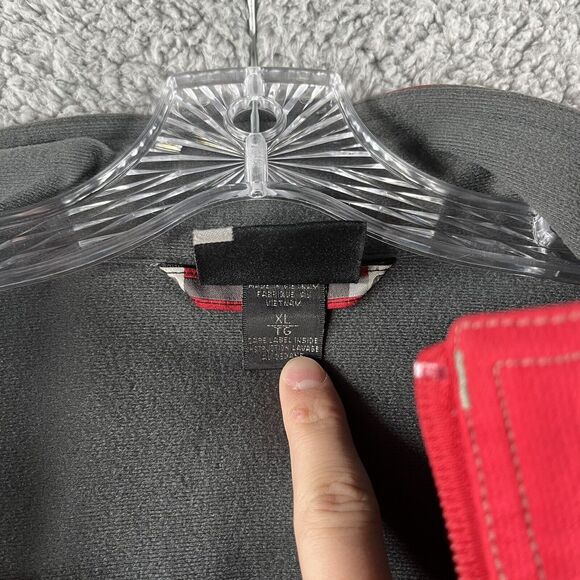 Marmot Men’s Warm-light Red Full Zip Fleece Jacket Size XL - Picture 6 of 7